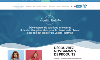 Vésale Pharma - Publicité en ligne