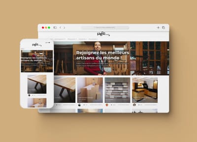 Faber Place - Évolutions de l'application web - Web Application