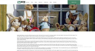 Boston Town Car Blog Content Support - Textgestaltung