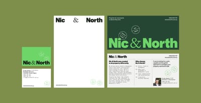 Nic & North Rebrand - Markenbildung & Positionierung