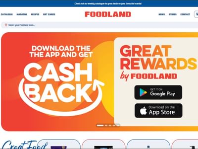 FoodLand - Application mobile