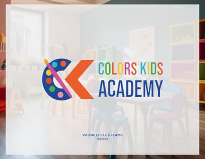 Colors Kids Academy: Playful & Trustworthy Brand Identity Design - Branding & Positionering