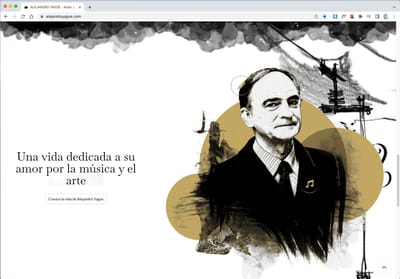 Alejandroyagüe.com - Website Creation