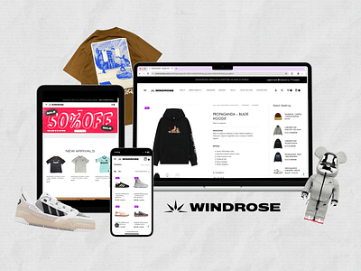 Marketing & E-commerce Windrose - E-commerce
