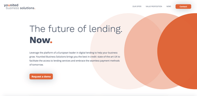 Site web Younited Business Solutions - Digital Strategy