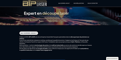 Création d'un site One Page WordPress - Création de site internet
