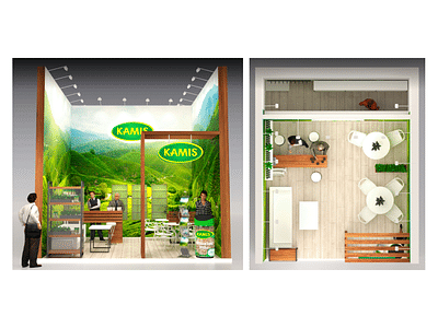 Development of a Brand Stand for Kamis - Reclame