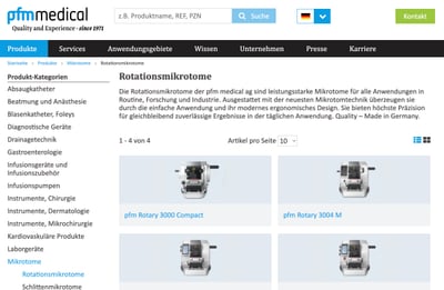 Anbindung PIM & DAM an TYPO3 CMS - Webanwendung
