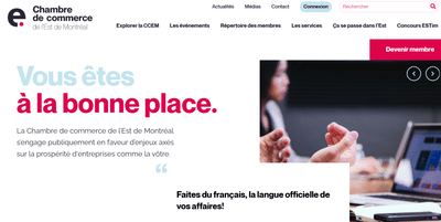 Refonte numérique et image de marque - CCEM - Creación de Sitios Web