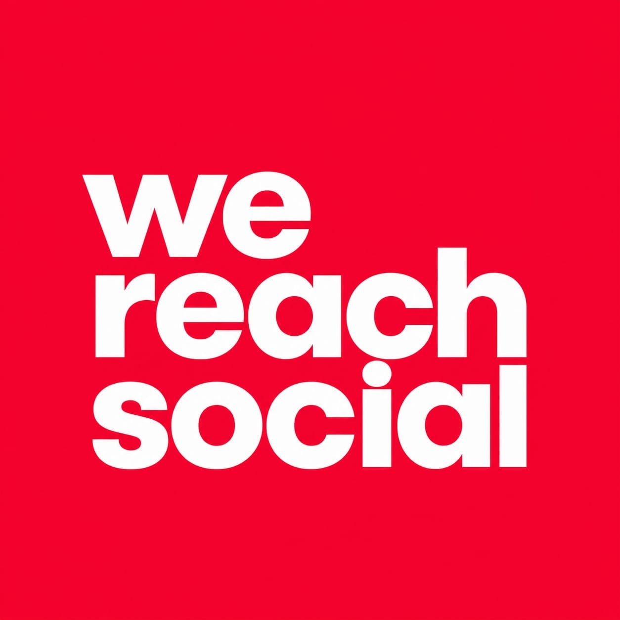 We Reach Social