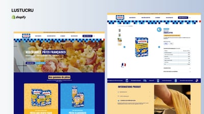 Lustucru - Refonte et Migration Shopify - E-commerce