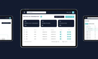 Création d'un outil web pour les clubs sportifs - Rainbow-top - Application web