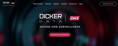 Web Development Innovations for Dicker Data - Création de site internet