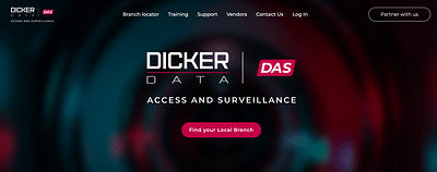 Web Development Innovations for Dicker Data - Website Creation