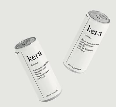 Kera Drinks, la boisson nouvelle génération - Packaging