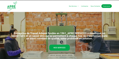 APRE Services - Webdesign - Création de site internet