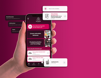 Octopus Order | Eine App - alle Bestellungen - Applicazione Mobile