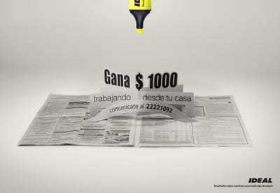 PERIODICO POP UP - Werbung