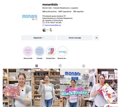 Monani Kids ( Calzado Respetuoso ) - Redes Sociales