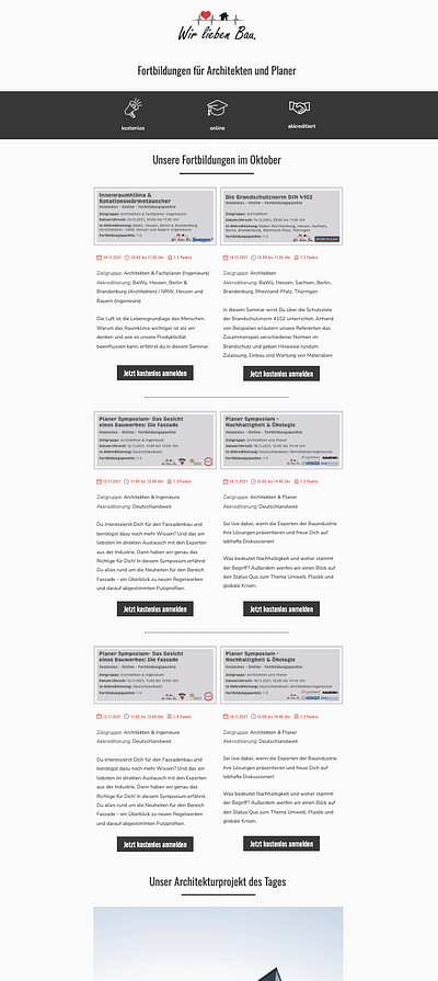 🏛️Architekten inspirieren und weiterbilden - Email Marketing