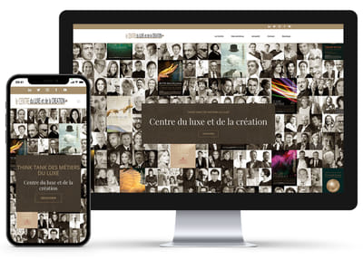 Création du Site Internet Centre du Luxe - Website Creation