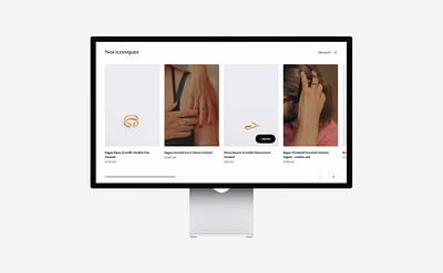ESA JOAILLERIE – CRÉATION E-COMMERCE SHOPIFY - E-commerce