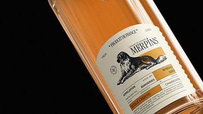 Merpins - Cognac de charme - Grafikdesign