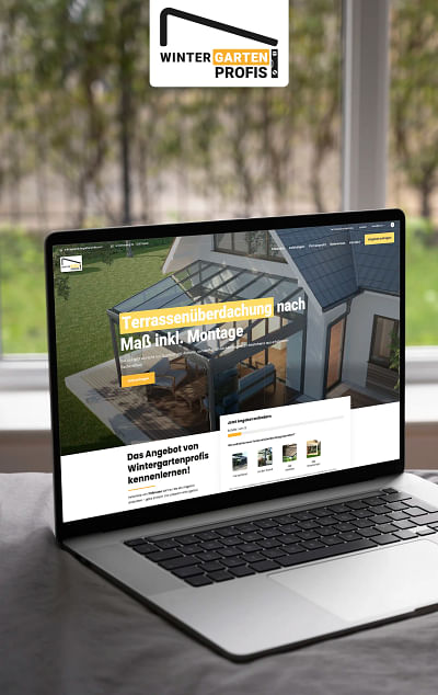 Webseite und Lead-Funnel für "Wintergartenprofis" - Creación de Sitios Web