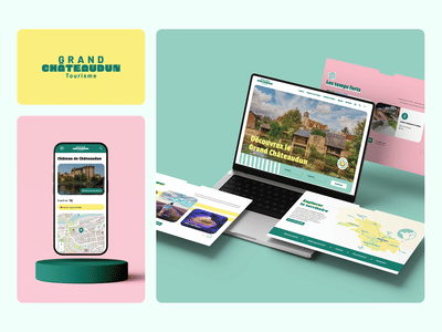 Site de l'office de tourisme du Grand Châteaudun - Creación de Sitios Web