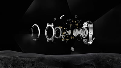 Conception de montres 3D avec vue éclatée - 3D
