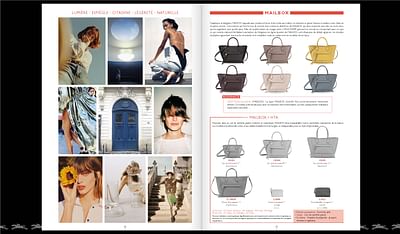Catalogue Book Collection Longchamp - Graphic Design