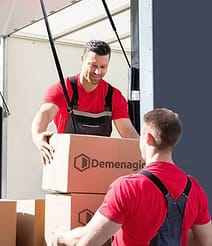 Création du site Demenagio - Marketing
