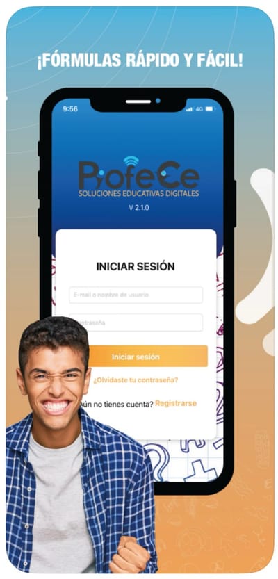 App móvil Profe C - Mobile App