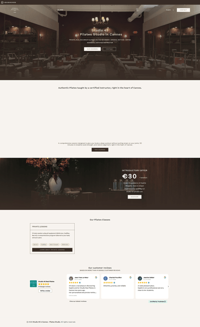 France Pilates - Studio45 | Studio 45 Real Pilates | 2026 - SEO