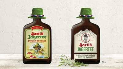 Relaunch HARTL`S JAGERTEE : jetzt im traditione... - Markenbildung & Positionierung