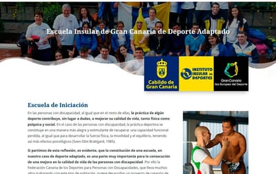 Deporte para personas con discapacidad - Estrategia digital