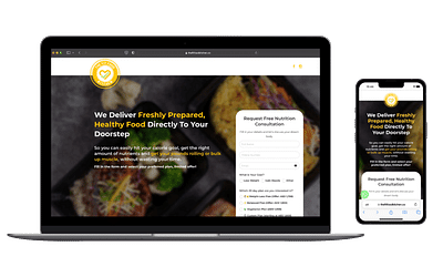 The Fit Food Kitchen | 115 Inquiries per Month - Website Creation