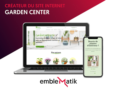 Site internet pour Garden Center - Création de site internet