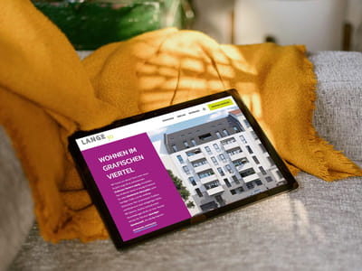 Überzeugendes Web-Branding für modernes Wohnen - Webseitengestaltung