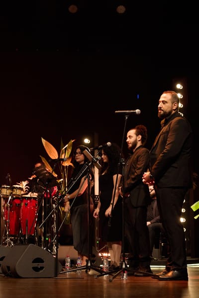 Live Music Event at Zabeel Theatre, Dubai - Graphic Design
