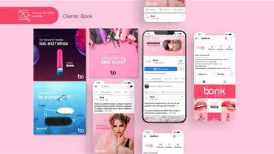 Social Media - Bonk - Image de marque & branding
