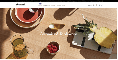 Shopify, SEO & Instagram Growth for abnormal concept - Référencement naturel