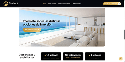 Clubers| Web Corporativa - Creación de Sitios Web