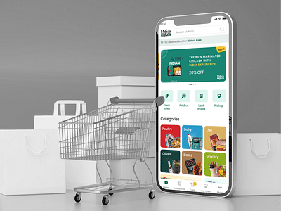 Mafaza E-Commerce App - Grafikdesign