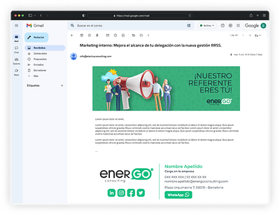 enerGO Consulting | Web Corporativa - Website Creation