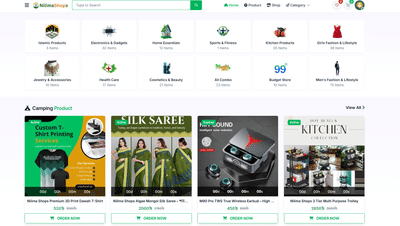 Digital Marketing for NilimaShops - Online Advertising