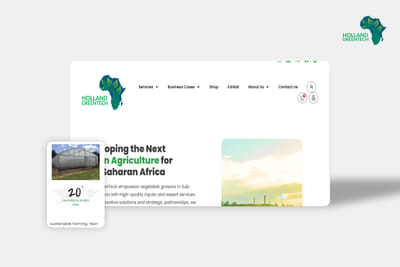 Holland Greentech - Ergonomy (UX/UI)
