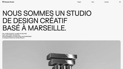 Olympic Studio Website - Image de marque & branding