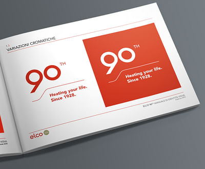 ELCO 90TH LOGO - Ontwerp