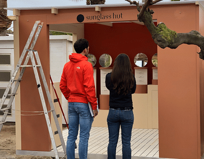 Sunglass Hut pop-up store @NikkiBeach Saint Tropez - 3D